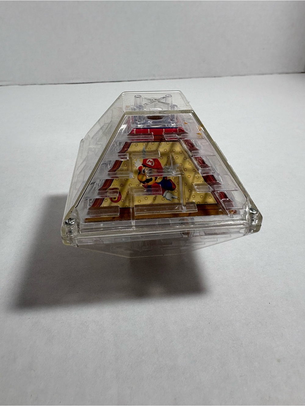 Vintage 1997 Nintendo Super Mario Decagon Ball 3D Maze Puzzle Toy By Applause